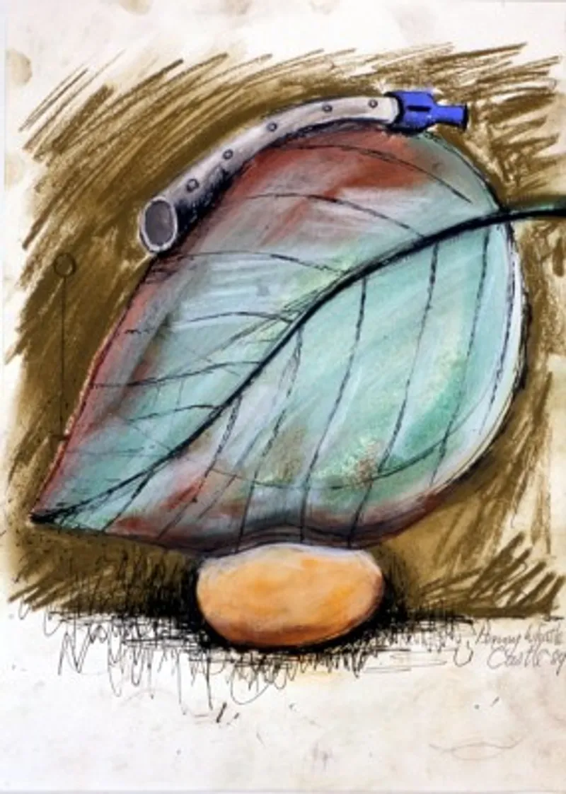 Study for 'Leaf Sculpture'